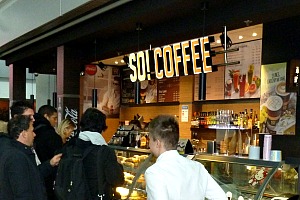 So! Coffee am Warschauer Flughafen