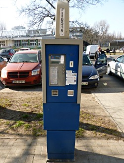 Parkautomat Warschau