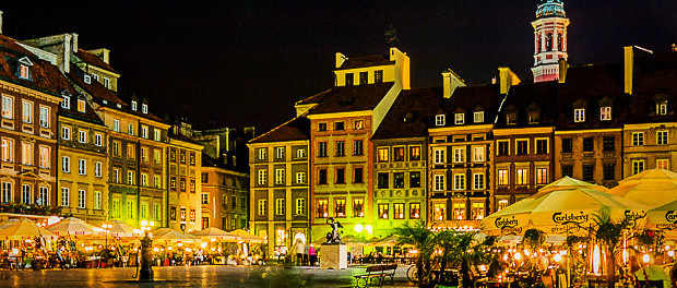 Marktplatz Altstadt in Warschau